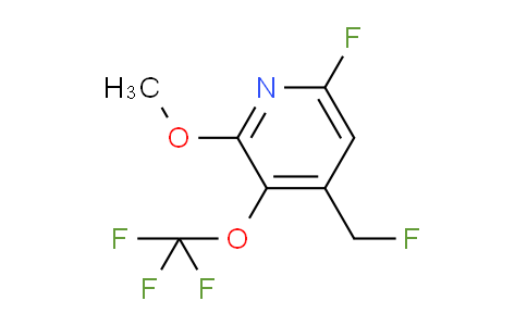 6-Fluoro-4-(fluoromethyl)-2-methoxy-3-(trifluoromethoxy)pyridine