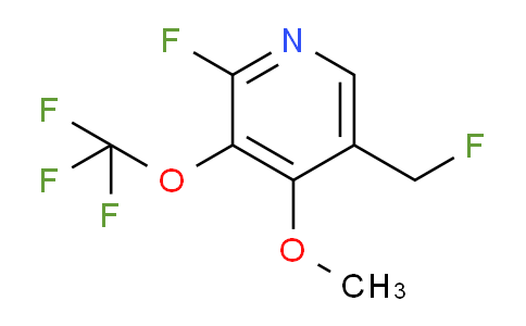 2-Fluoro-5-(fluoromethyl)-4-methoxy-3-(trifluoromethoxy)pyridine