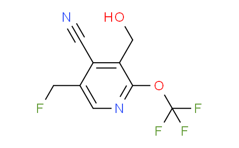 4-Cyano-5-(fluoromethyl)-2-(trifluoromethoxy)pyridine-3-methanol
