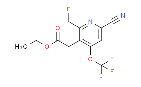 AM167212 | 1804330-13-9 | Ethyl 6-cyano-2-(fluoromethyl)-4-(trifluoromethoxy)pyridine-3-acetate