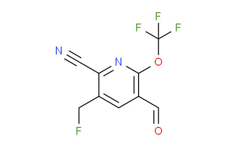 AM167216 | 1804813-20-4 | 2-Cyano-3-(fluoromethyl)-6-(trifluoromethoxy)pyridine-5-carboxaldehyde