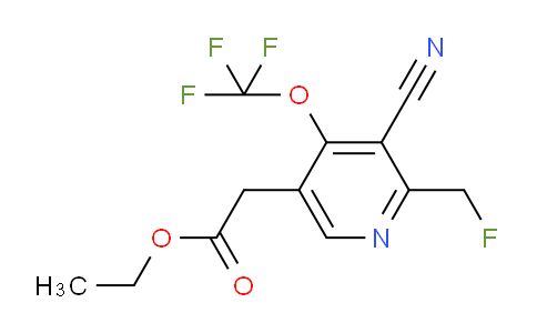 AM167219 | 1804806-96-9 | Ethyl 3-cyano-2-(fluoromethyl)-4-(trifluoromethoxy)pyridine-5-acetate