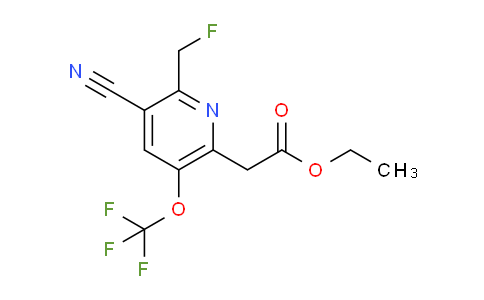 AM167221 | 1803665-59-9 | Ethyl 3-cyano-2-(fluoromethyl)-5-(trifluoromethoxy)pyridine-6-acetate