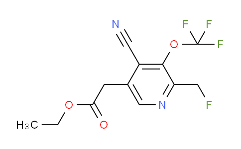 AM167228 | 1803665-63-5 | Ethyl 4-cyano-2-(fluoromethyl)-3-(trifluoromethoxy)pyridine-5-acetate