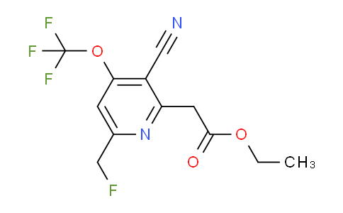 AM167231 | 1805928-85-1 | Ethyl 3-cyano-6-(fluoromethyl)-4-(trifluoromethoxy)pyridine-2-acetate