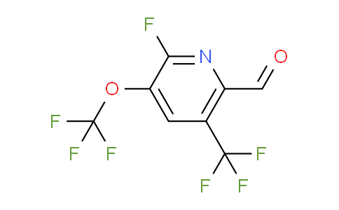 AM167232 | 1804758-98-2 | 2-Fluoro-3-(trifluoromethoxy)-5-(trifluoromethyl)pyridine-6-carboxaldehyde