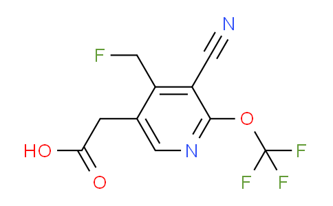 AM167235 | 1806249-54-6 | 3-Cyano-4-(fluoromethyl)-2-(trifluoromethoxy)pyridine-5-acetic acid