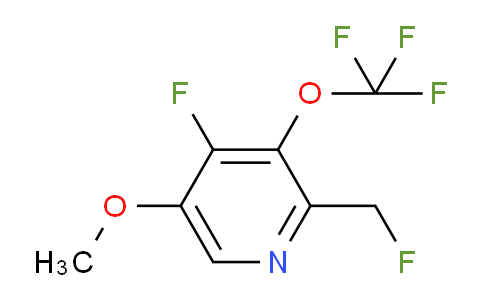 AM167237 | 1804781-43-8 | 4-Fluoro-2-(fluoromethyl)-5-methoxy-3-(trifluoromethoxy)pyridine