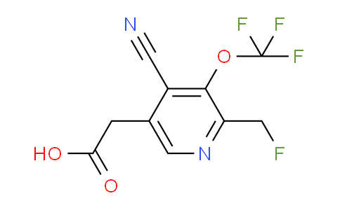 AM167242 | 1804708-63-1 | 4-Cyano-2-(fluoromethyl)-3-(trifluoromethoxy)pyridine-5-acetic acid