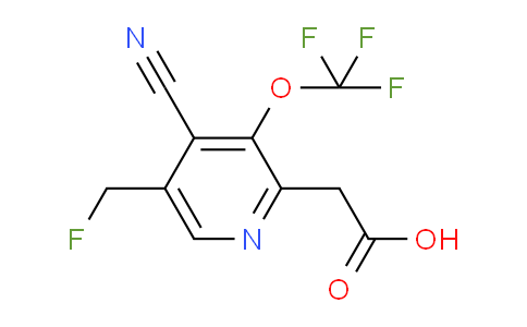 AM167248 | 1804341-95-4 | 4-Cyano-5-(fluoromethyl)-3-(trifluoromethoxy)pyridine-2-acetic acid