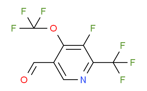 AM167252 | 1804766-32-2 | 3-Fluoro-4-(trifluoromethoxy)-2-(trifluoromethyl)pyridine-5-carboxaldehyde