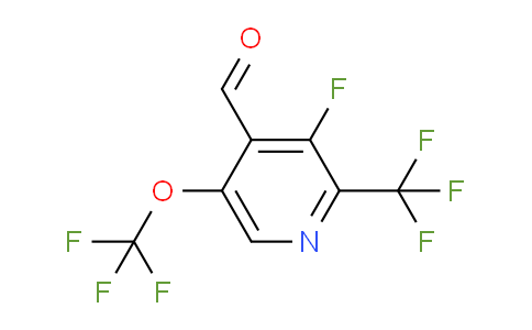 AM167256 | 1804628-29-2 | 3-Fluoro-5-(trifluoromethoxy)-2-(trifluoromethyl)pyridine-4-carboxaldehyde