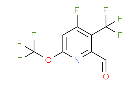 AM167258 | 1806261-35-7 | 4-Fluoro-6-(trifluoromethoxy)-3-(trifluoromethyl)pyridine-2-carboxaldehyde