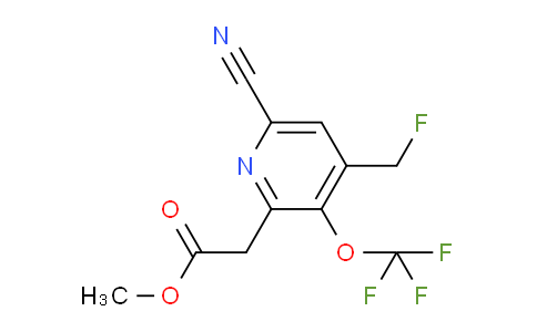 AM167259 | 1804338-50-8 | Methyl 6-cyano-4-(fluoromethyl)-3-(trifluoromethoxy)pyridine-2-acetate