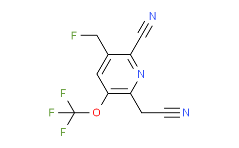 AM167269 | 1806111-72-7 | 2-Cyano-3-(fluoromethyl)-5-(trifluoromethoxy)pyridine-6-acetonitrile
