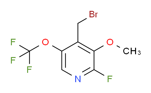 4-(Bromomethyl)-2-fluoro-3-methoxy-5-(trifluoromethoxy)pyridine