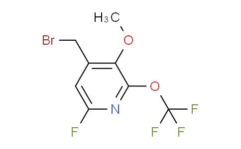 4-(Bromomethyl)-6-fluoro-3-methoxy-2-(trifluoromethoxy)pyridine