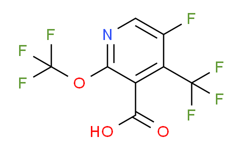 AM167277 | 1804767-40-5 | 5-Fluoro-2-(trifluoromethoxy)-4-(trifluoromethyl)pyridine-3-carboxylic acid