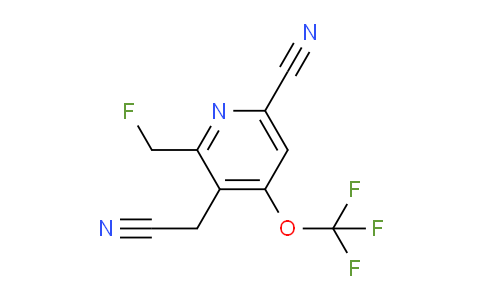 AM167281 | 1805927-62-1 | 6-Cyano-2-(fluoromethyl)-4-(trifluoromethoxy)pyridine-3-acetonitrile