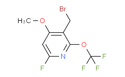 AM167283 | 1804780-95-7 | 3-(Bromomethyl)-6-fluoro-4-methoxy-2-(trifluoromethoxy)pyridine