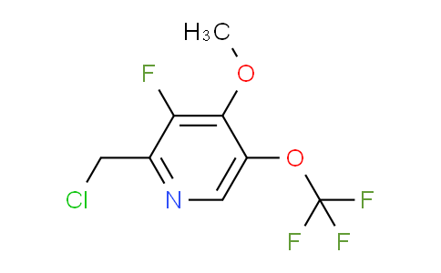 2-(Chloromethyl)-3-fluoro-4-methoxy-5-(trifluoromethoxy)pyridine