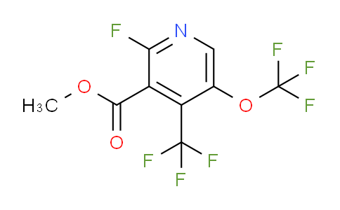 Methyl 2-fluoro-5-(trifluoromethoxy)-4-(trifluoromethyl)pyridine-3-carboxylate