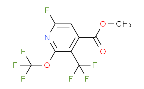 AM167294 | 1803667-51-7 | Methyl 6-fluoro-2-(trifluoromethoxy)-3-(trifluoromethyl)pyridine-4-carboxylate