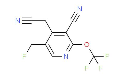 AM167295 | 1804326-50-8 | 3-Cyano-5-(fluoromethyl)-2-(trifluoromethoxy)pyridine-4-acetonitrile