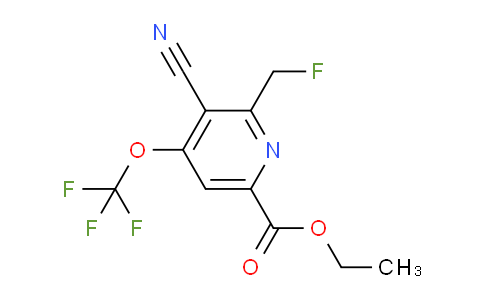 AM167307 | 1806114-03-3 | Ethyl 3-cyano-2-(fluoromethyl)-4-(trifluoromethoxy)pyridine-6-carboxylate