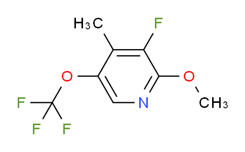 AM167324 | 1804427-63-1 | 3-Fluoro-2-methoxy-4-methyl-5-(trifluoromethoxy)pyridine