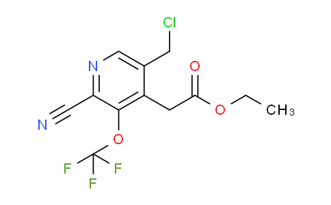 AM167330 | 1803663-70-8 | Ethyl 5-(chloromethyl)-2-cyano-3-(trifluoromethoxy)pyridine-4-acetate