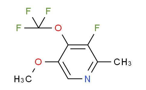 AM167335 | 1803654-75-2 | 3-Fluoro-5-methoxy-2-methyl-4-(trifluoromethoxy)pyridine