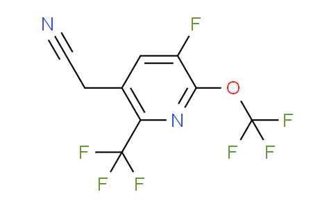 AM167337 | 1806737-23-4 | 3-Fluoro-2-(trifluoromethoxy)-6-(trifluoromethyl)pyridine-5-acetonitrile