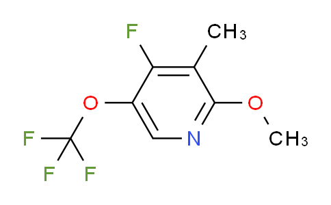 AM167338 | 1806717-52-1 | 4-Fluoro-2-methoxy-3-methyl-5-(trifluoromethoxy)pyridine
