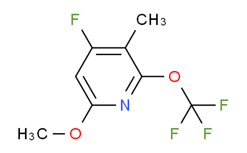 AM167344 | 1803654-78-5 | 4-Fluoro-6-methoxy-3-methyl-2-(trifluoromethoxy)pyridine