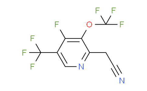 AM167351 | 1804747-85-0 | 4-Fluoro-3-(trifluoromethoxy)-5-(trifluoromethyl)pyridine-2-acetonitrile