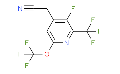 AM167356 | 1804626-83-2 | 3-Fluoro-6-(trifluoromethoxy)-2-(trifluoromethyl)pyridine-4-acetonitrile