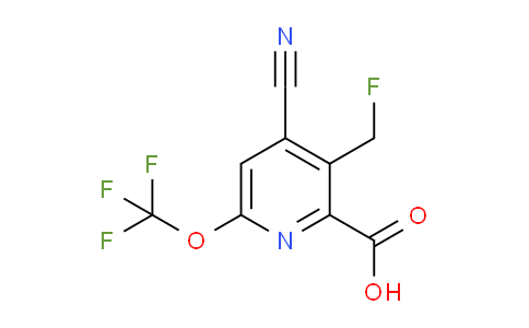 AM167359 | 1804813-59-9 | 4-Cyano-3-(fluoromethyl)-6-(trifluoromethoxy)pyridine-2-carboxylic acid