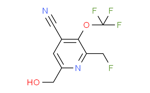 AM167375 | 1804326-92-8 | 4-Cyano-2-(fluoromethyl)-3-(trifluoromethoxy)pyridine-6-methanol