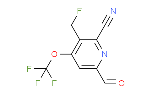 AM167385 | 1804308-18-6 | 2-Cyano-3-(fluoromethyl)-4-(trifluoromethoxy)pyridine-6-carboxaldehyde