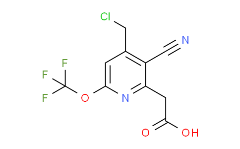 AM167387 | 1806110-48-4 | 4-(Chloromethyl)-3-cyano-6-(trifluoromethoxy)pyridine-2-acetic acid