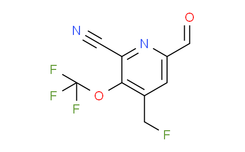 AM167390 | 1803957-56-3 | 2-Cyano-4-(fluoromethyl)-3-(trifluoromethoxy)pyridine-6-carboxaldehyde