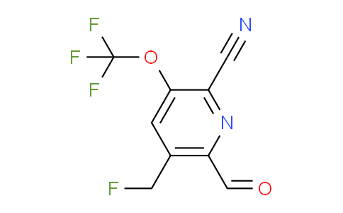 AM167393 | 1804308-36-8 | 2-Cyano-5-(fluoromethyl)-3-(trifluoromethoxy)pyridine-6-carboxaldehyde