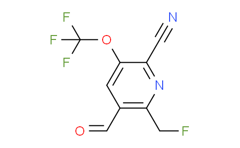 AM167396 | 1804337-52-7 | 2-Cyano-6-(fluoromethyl)-3-(trifluoromethoxy)pyridine-5-carboxaldehyde