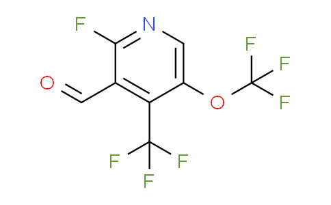 AM167405 | 1803667-03-9 | 2-Fluoro-5-(trifluoromethoxy)-4-(trifluoromethyl)pyridine-3-carboxaldehyde