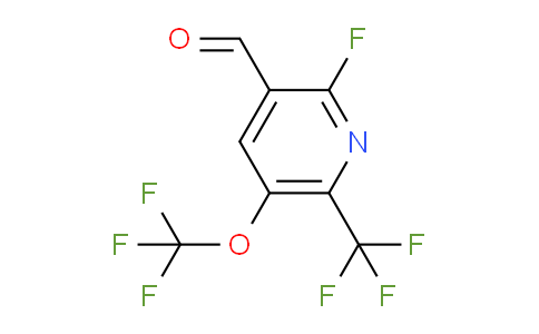 AM167407 | 1804627-76-6 | 2-Fluoro-5-(trifluoromethoxy)-6-(trifluoromethyl)pyridine-3-carboxaldehyde