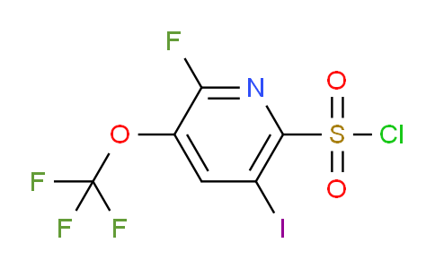 AM167408 | 1804308-41-5 | 2-Fluoro-5-iodo-3-(trifluoromethoxy)pyridine-6-sulfonyl chloride