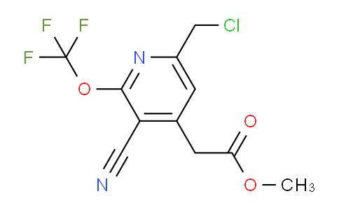 AM167410 | 1803663-10-6 | Methyl 6-(chloromethyl)-3-cyano-2-(trifluoromethoxy)pyridine-4-acetate