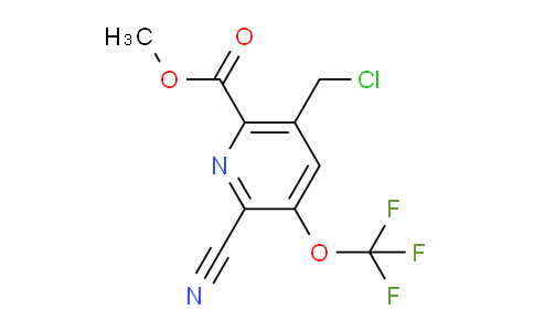 AM167414 | 1804344-89-5 | Methyl 5-(chloromethyl)-2-cyano-3-(trifluoromethoxy)pyridine-6-carboxylate