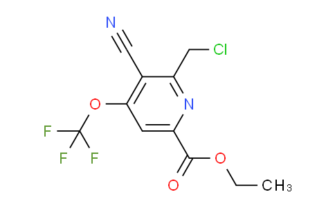 AM167418 | 1803663-75-3 | Ethyl 2-(chloromethyl)-3-cyano-4-(trifluoromethoxy)pyridine-6-carboxylate